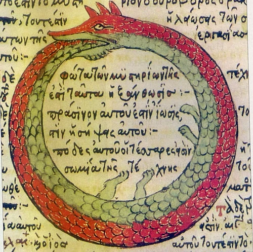 serpent swallowing itself